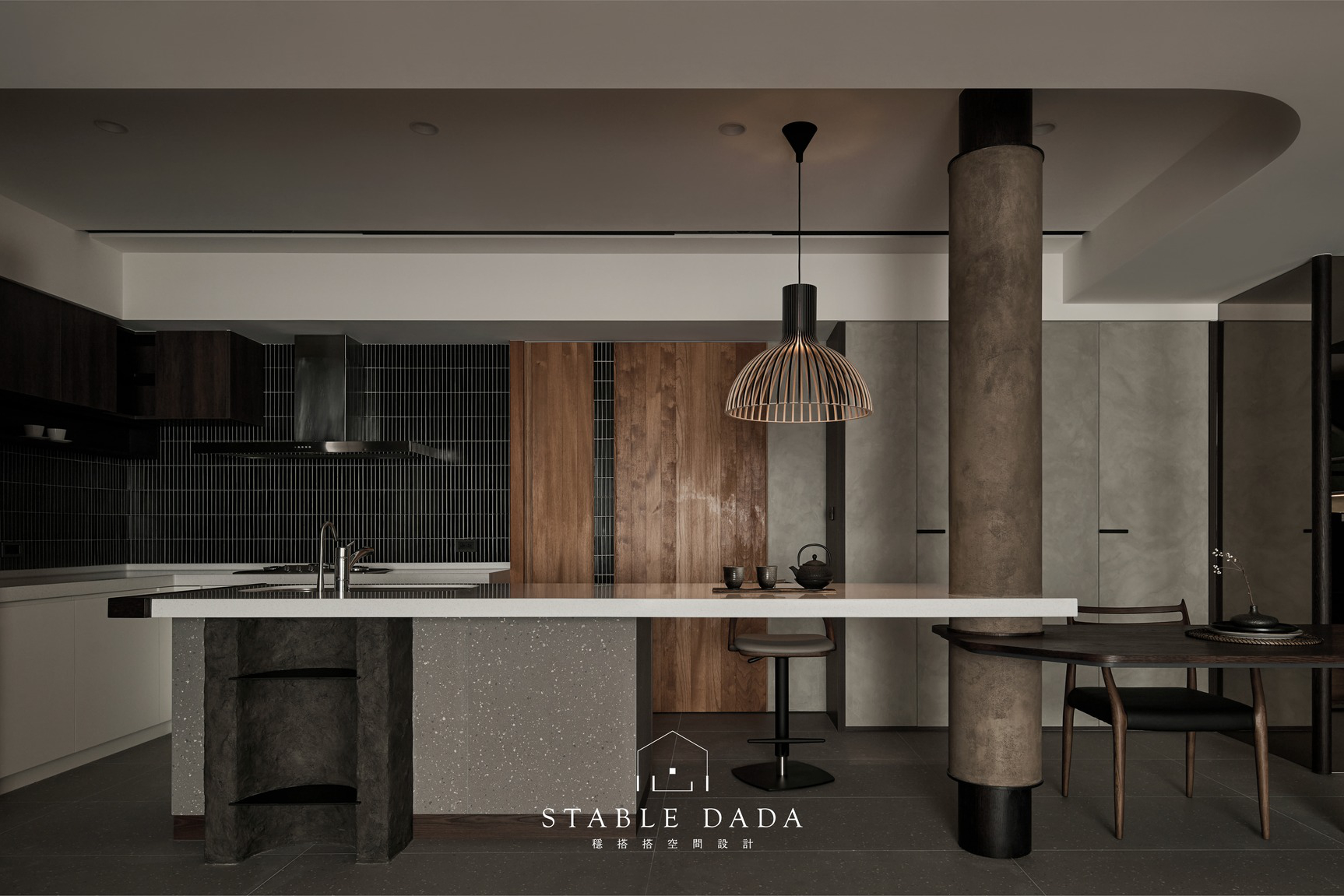 擎天樹-日式內斂微復古